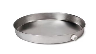 24 in. Aluminum Water Heater Drain Pan